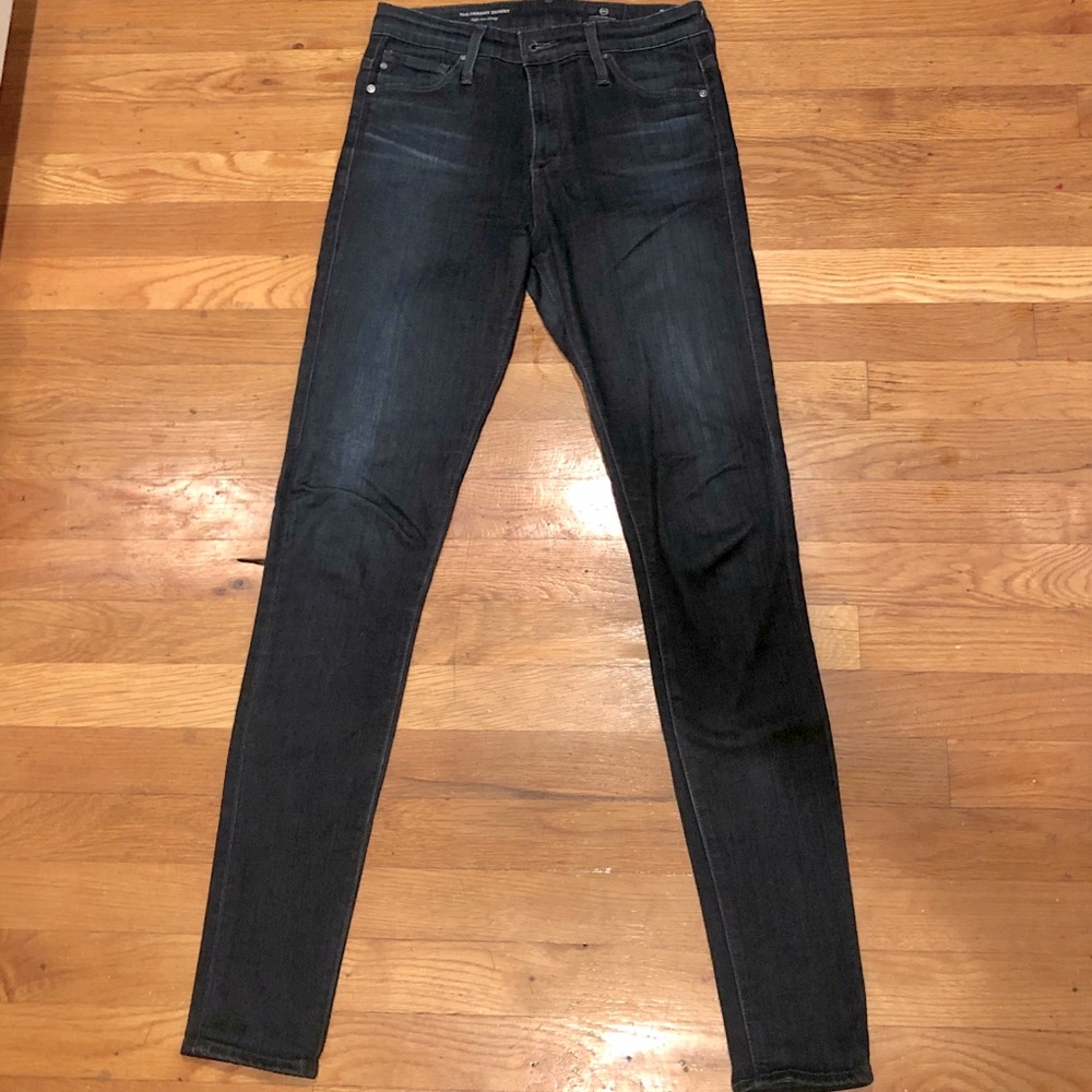 AG High Rise Skinny Jeans!
